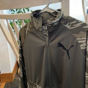 Men’s Puma Zip Up Long Sleeve Track Jacket